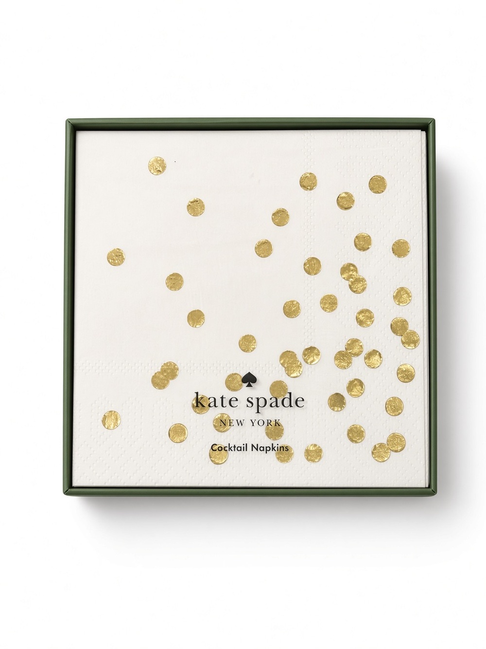 Kate spade cue the confetti cocktail napkin set 50